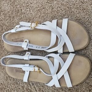 BASS SUNJUNS MARGIE SLINGBACK SANDALS SZ 8M